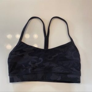 Camo Lululemon Flow Y Bra